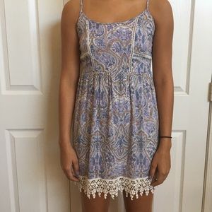 ⭐️Pac Sun spaghetti strap dress with lace trim